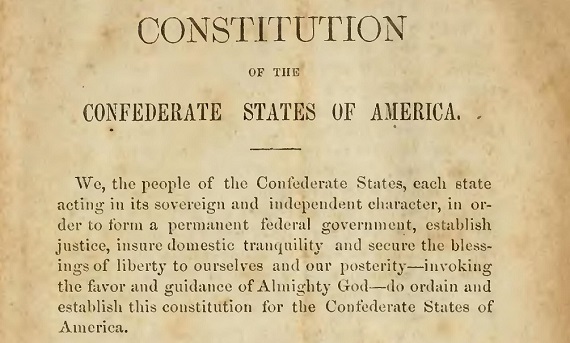 The Confederate Constitution, Part II