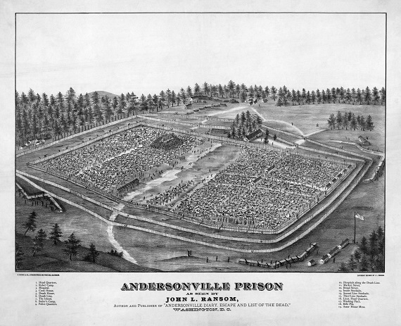 Andersonville From the Southern Side