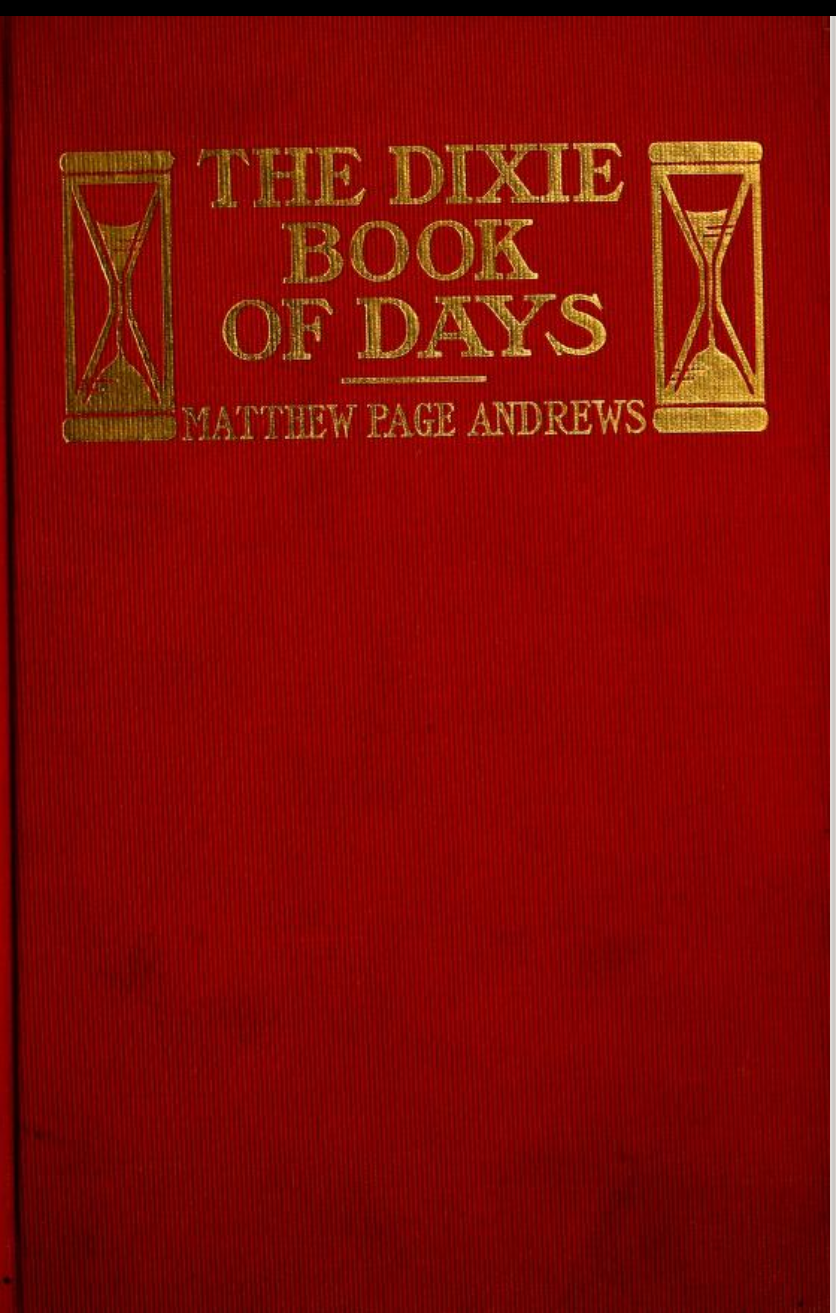 Dixie Book of Days