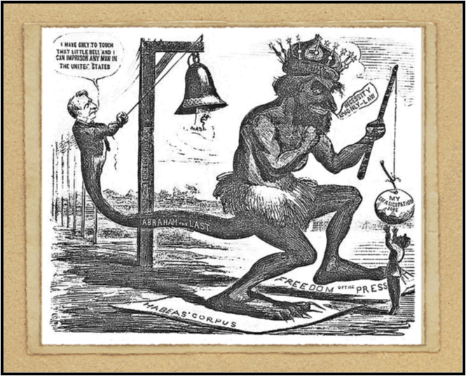 Lincoln as a Monster in the Press